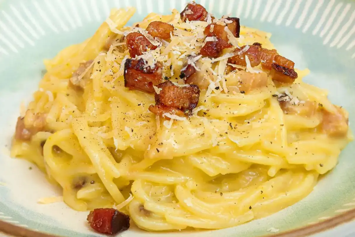 Receita Macarrão à Carbonara